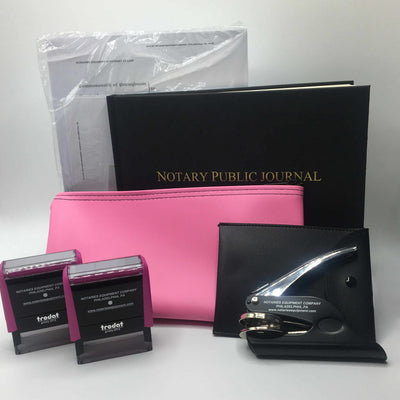 Pink Notary Kit - Trodat