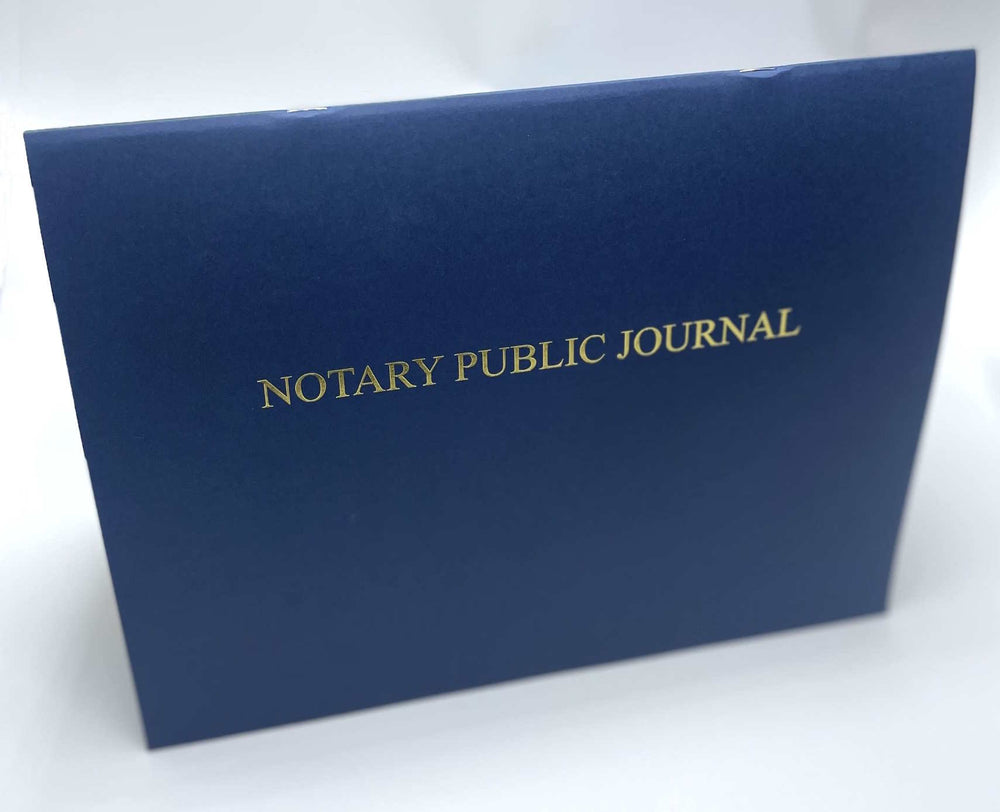 Soft Cover Notary Public Journal